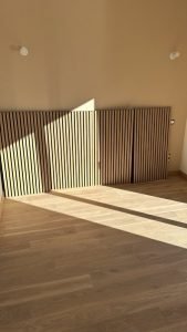ajout de claustras en bois