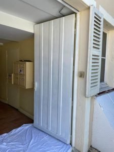 peinture porte bois Clean Habitat 21